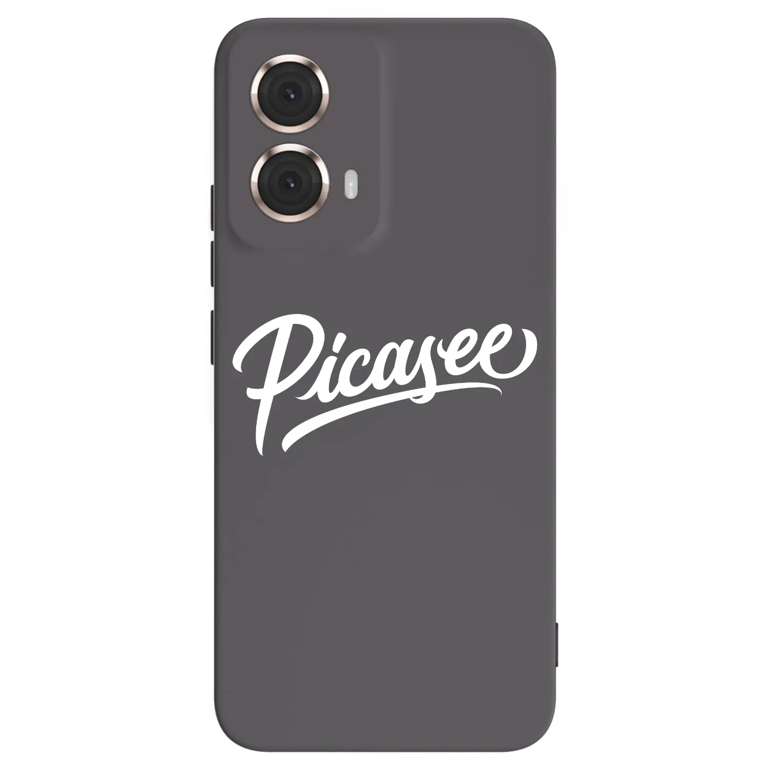 Picasee husă neagră din silicon pentru Motorola Moto G85 - Picasee - old logo - white
