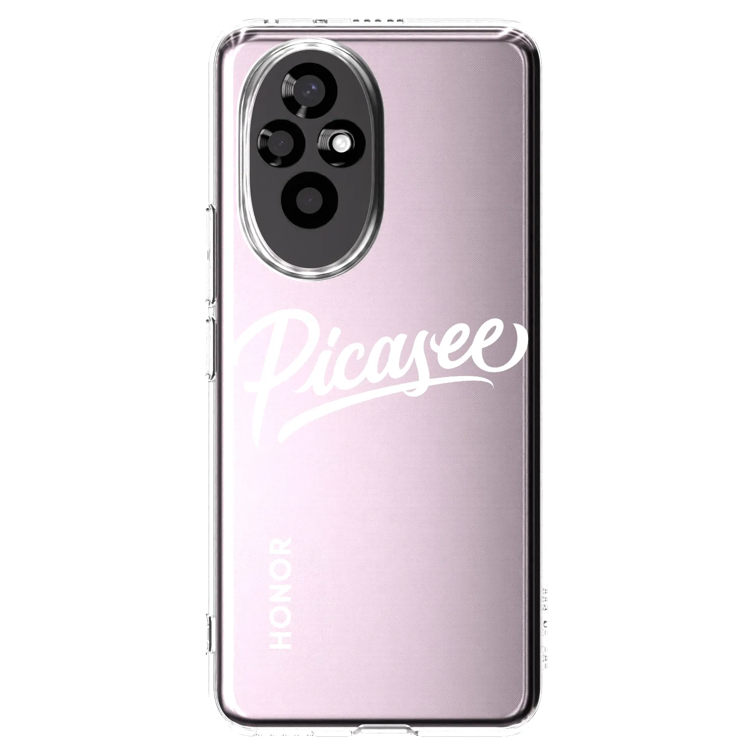 Picasee husă transparentă din silicon pentru Honor 200 Pro 5G - Picasee - old logo - white