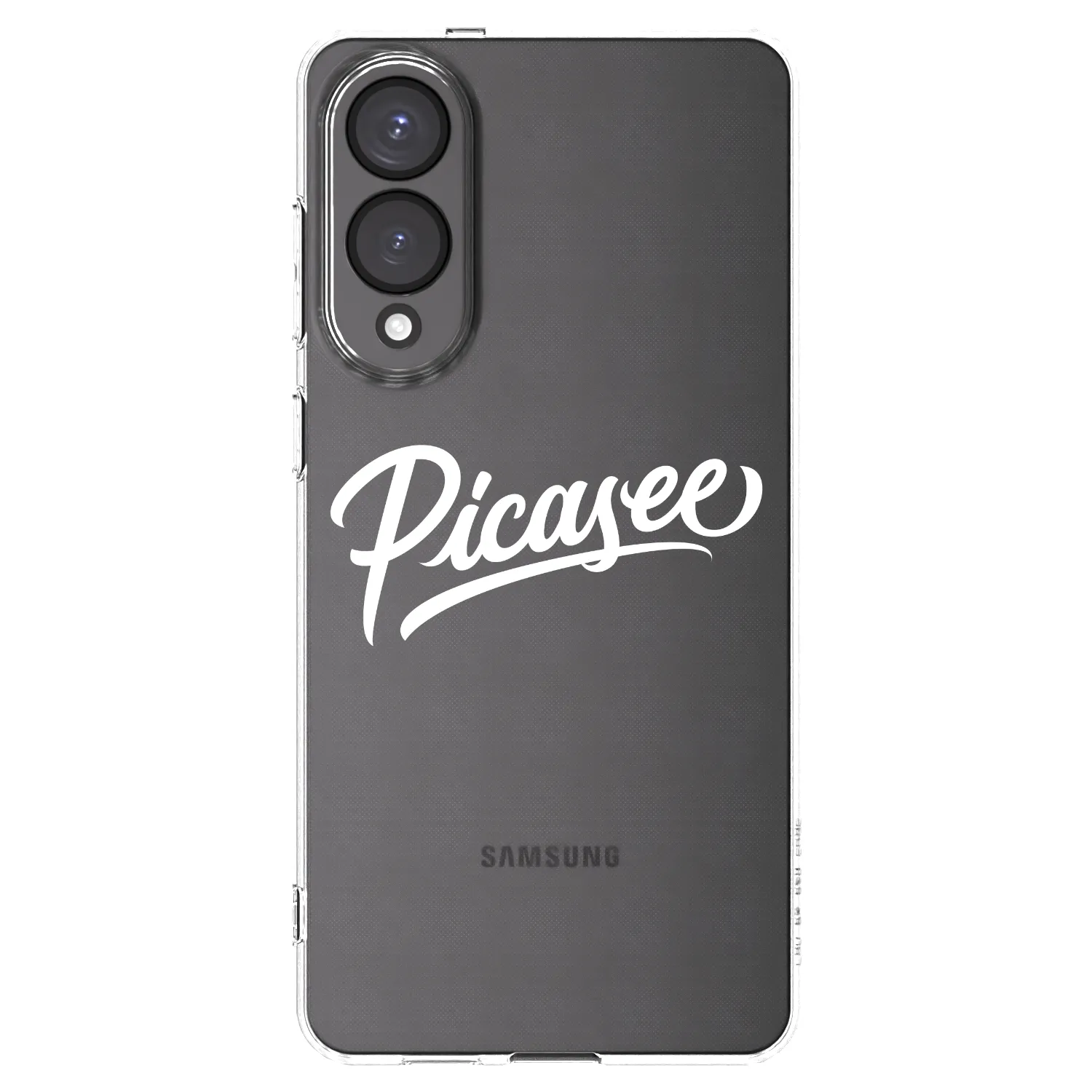 Picasee husă transparentă din silicon pentru Samsung Galaxy S25 Edge 5G - Picasee - old logo - white