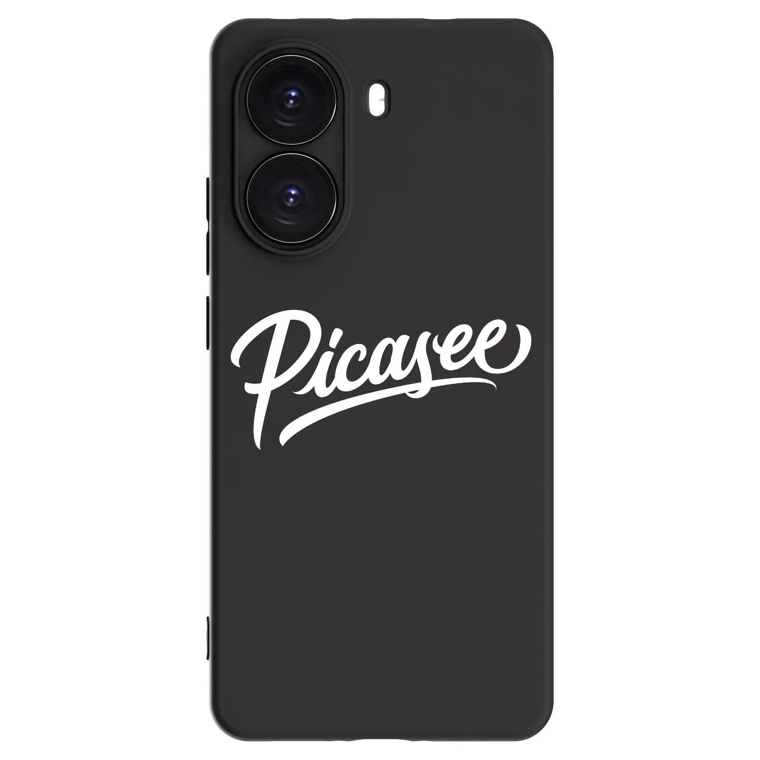 Picasee husă neagră din silicon pentru Xiaomi Poco X7 Pro 5G - Picasee - old logo - white
