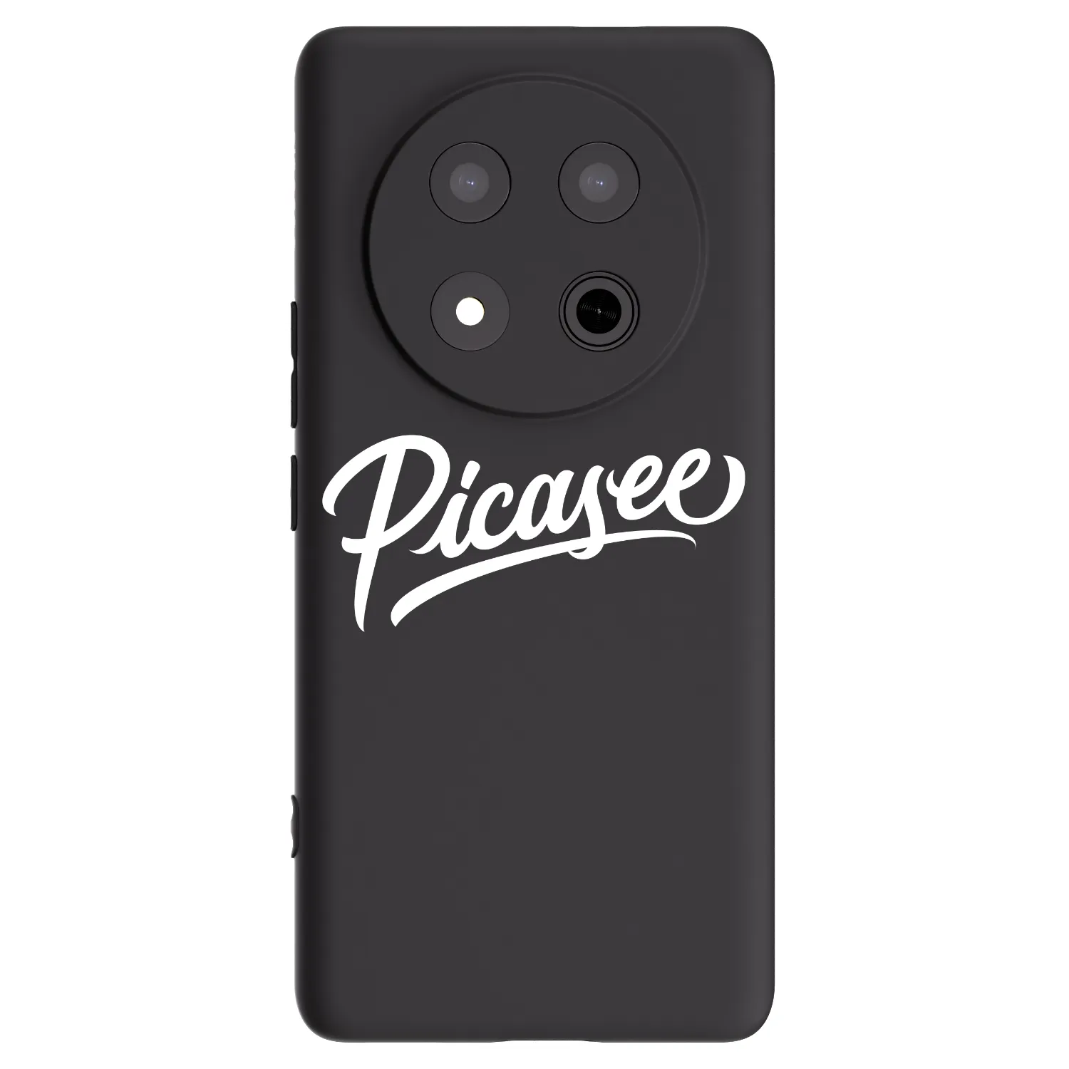 Picasee husă neagră din silicon pentru Honor Magic7 Lite 5G - Picasee - old logo - white