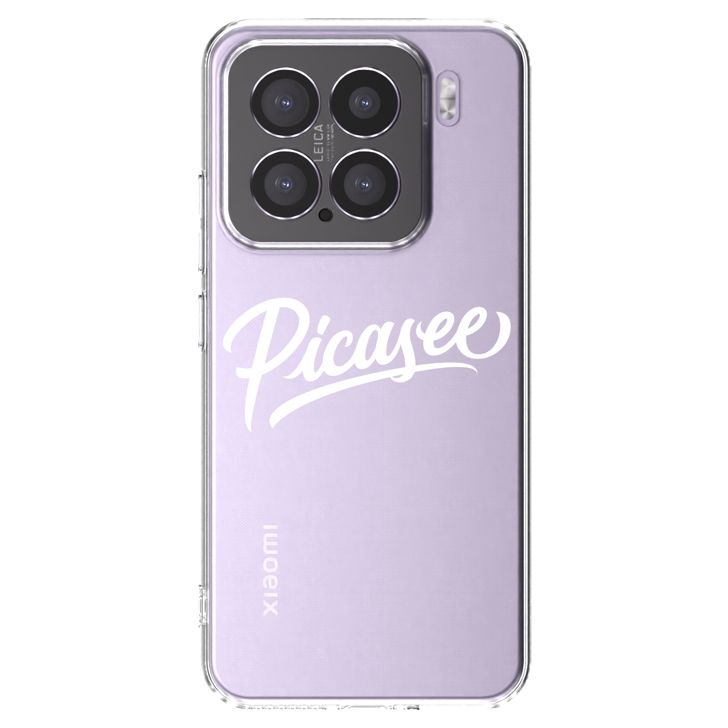 Picasee husă transparentă din silicon pentru Xiaomi 15 - Picasee - old logo - white