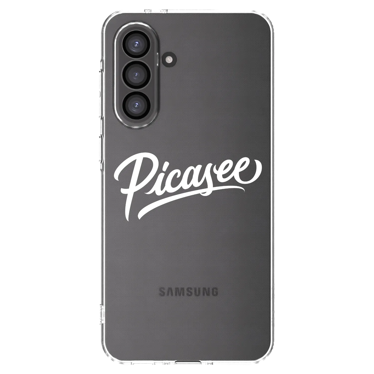 Picasee husă transparentă din silicon pentru Samsung Galaxy A56 5G A566B - Picasee - old logo - white