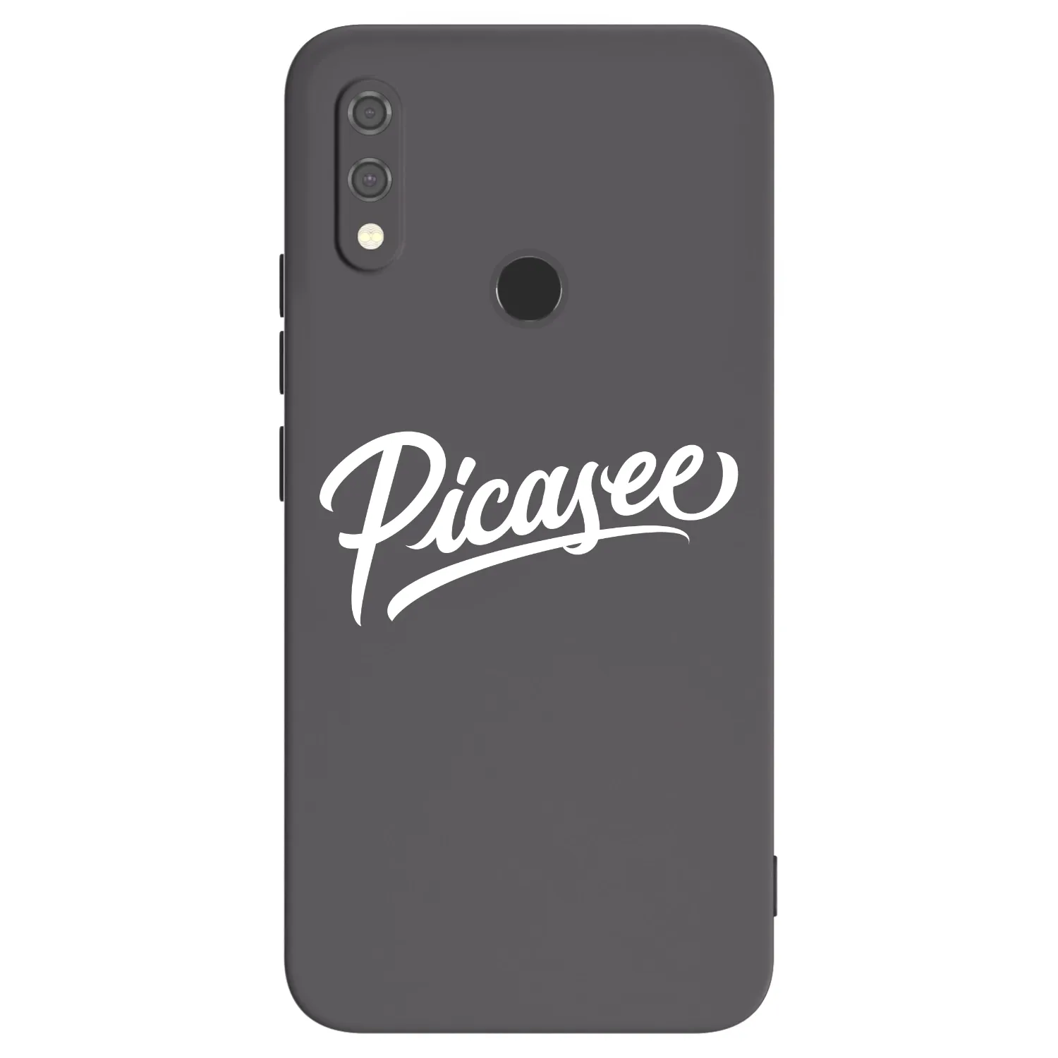 Picasee husă neagră din silicon pentru Xiaomi Redmi Note 7 - Picasee - old logo - white