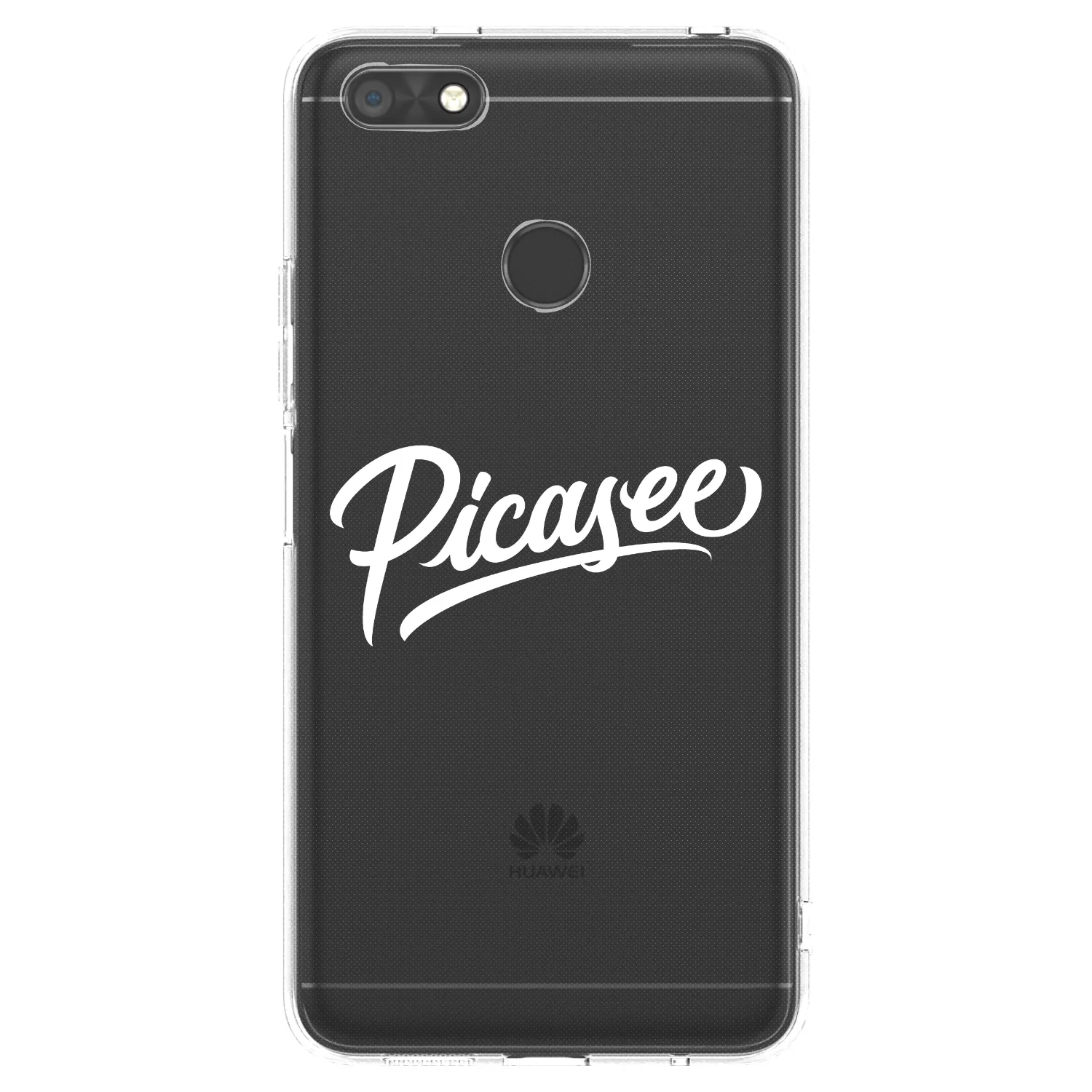 Picasee husă transparentă din silicon pentru Huawei P9 Lite Mini - Picasee - old logo - white