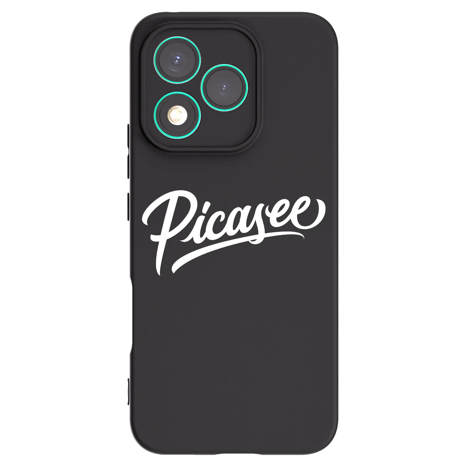 Picasee husă neagră din silicon pentru Honor 400 Lite 5G - Picasee - old logo - white