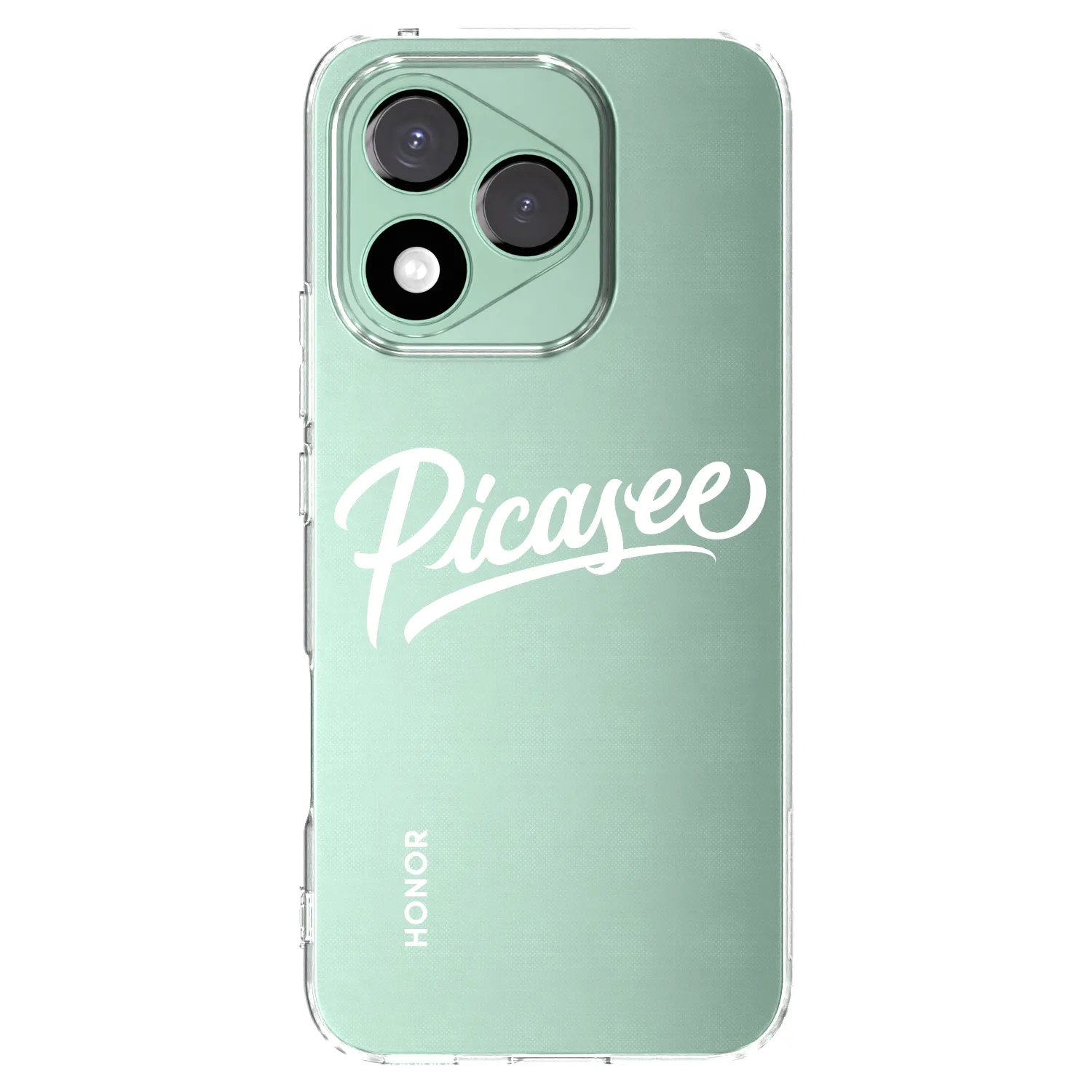 Picasee husă transparentă din silicon pentru Honor 400 Lite 5G - Picasee - old logo - white