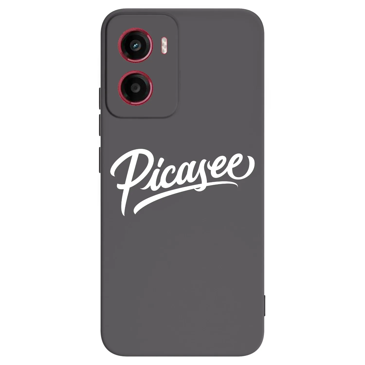 Picasee husă neagră din silicon pentru Motorola Moto G05 - Picasee - old logo - white