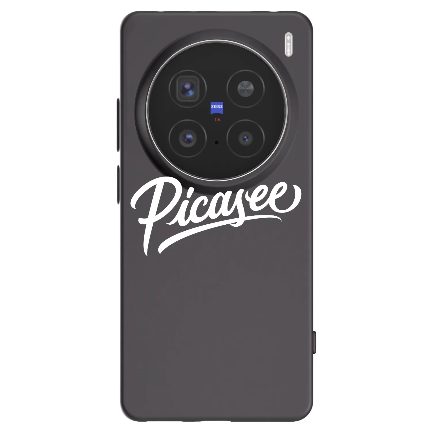 Picasee husă neagră din silicon pentru Vivo X200 Pro - Picasee - old logo - white