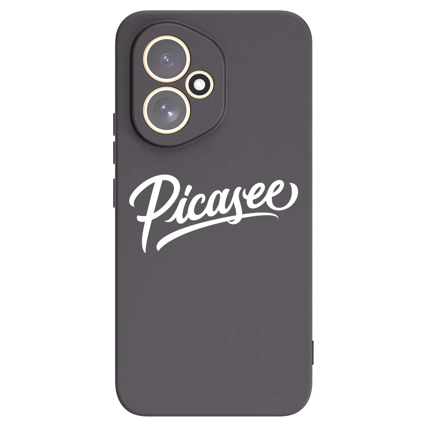 Picasee husă neagră din silicon pentru Honor 400 5G - Picasee - old logo - white