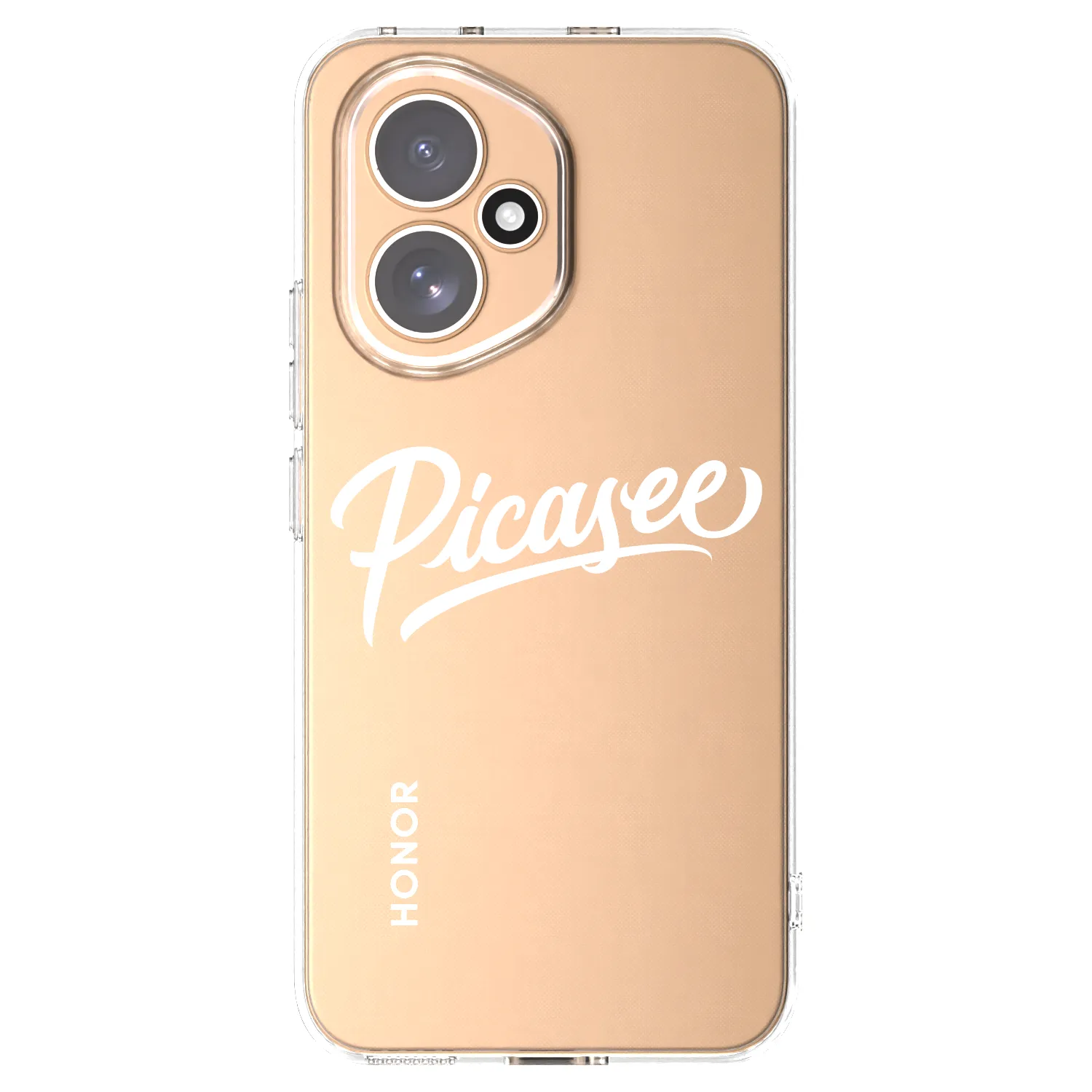 Picasee husă transparentă din silicon pentru Honor 400 5G - Picasee - old logo - white