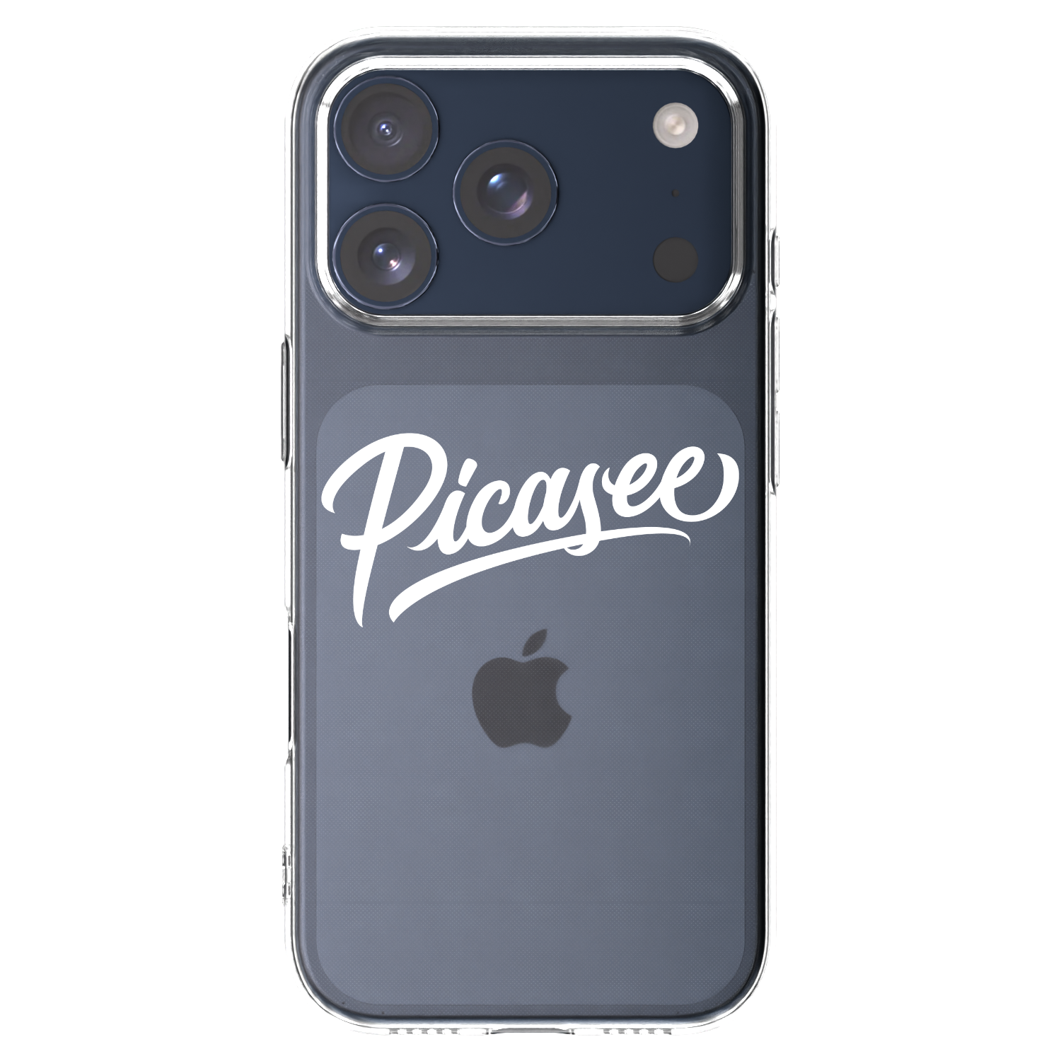 Picasee husă transparentă din silicon pentru Apple iPhone 17 Pro - Picasee - old logo - white