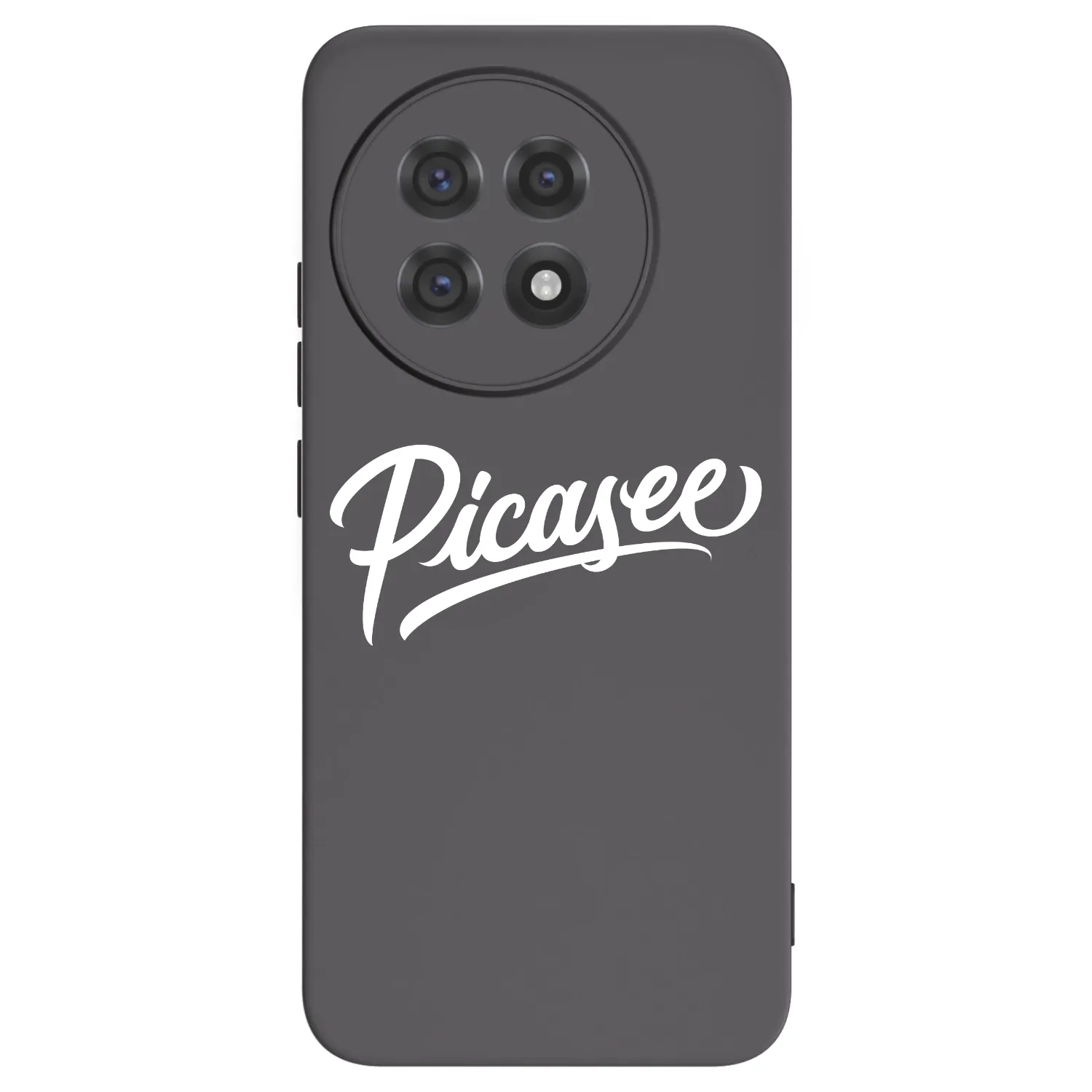 Picasee husă neagră din silicon pentru OnePlus 13R 5G - Picasee - old logo - white