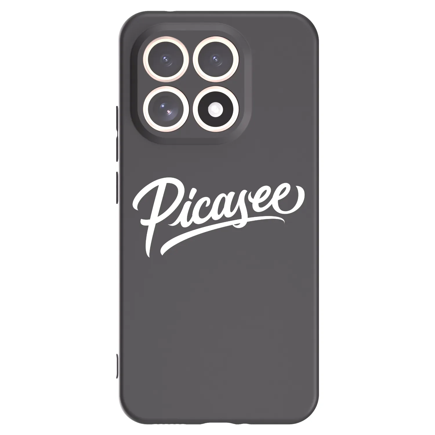 Picasee husă neagră din silicon pentru Xiaomi 15T - Picasee - old logo - white