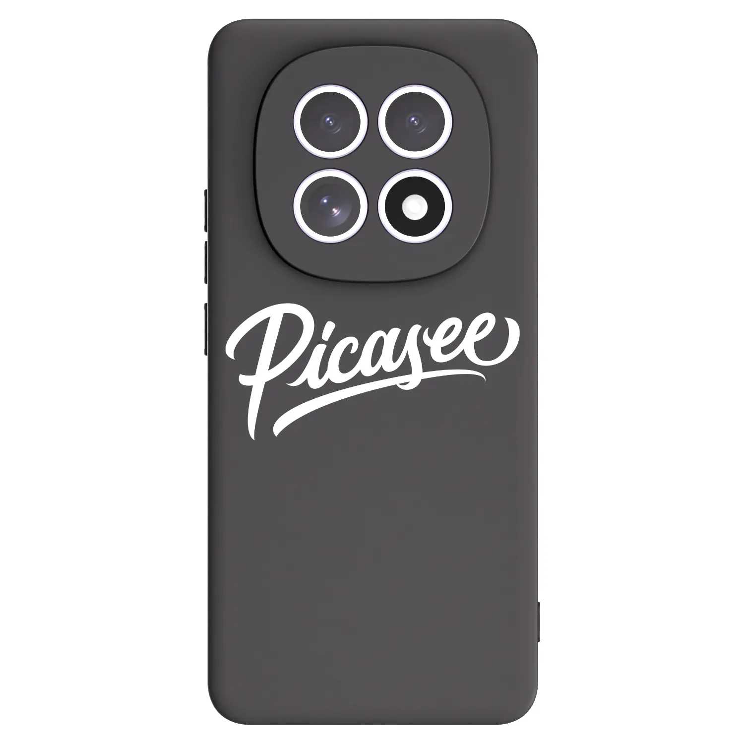 Picasee husă neagră din silicon pentru Xiaomi Redmi Note 15 - Picasee - old logo - white