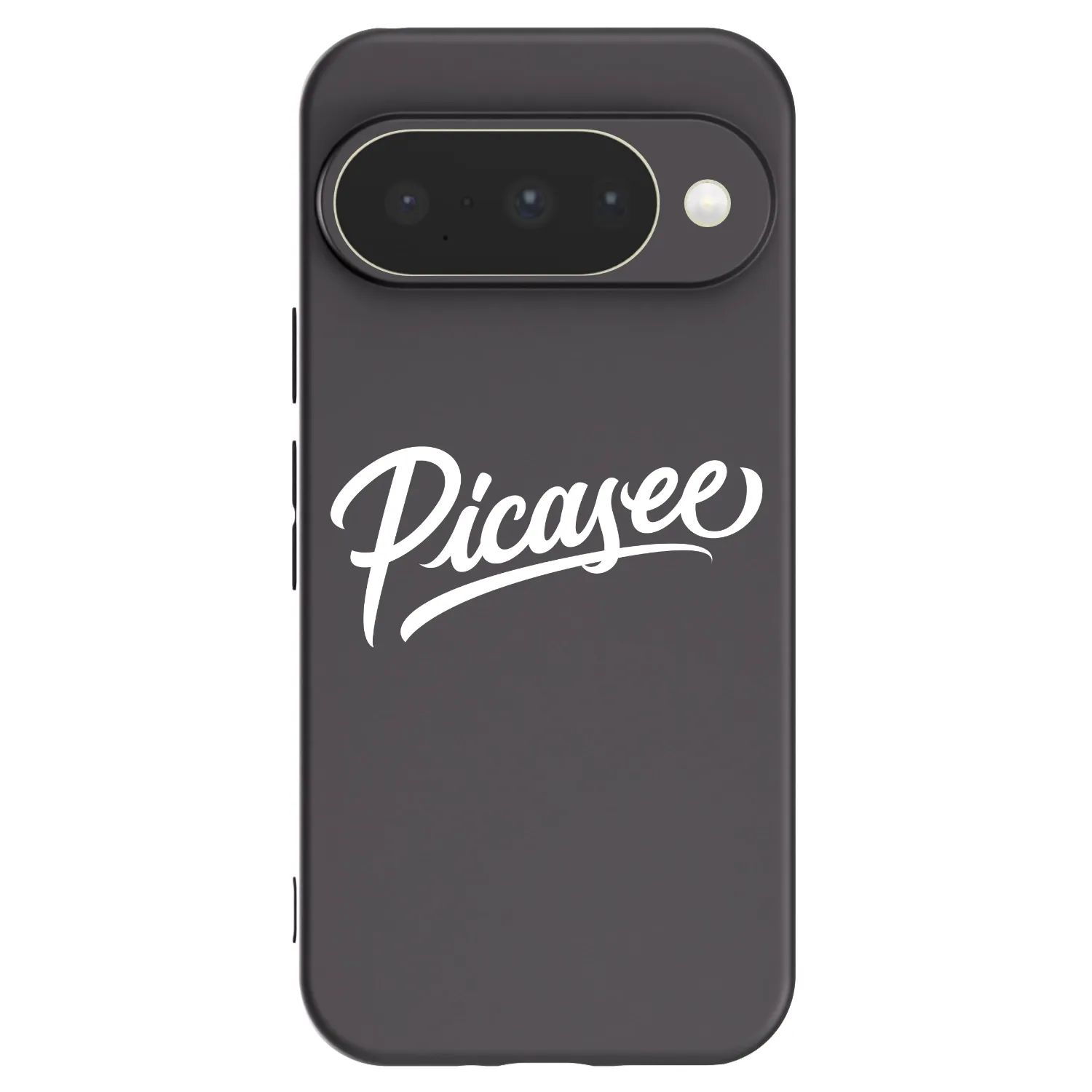 Picasee husă neagră din silicon pentru Google Pixel 10 - Picasee - old logo - white