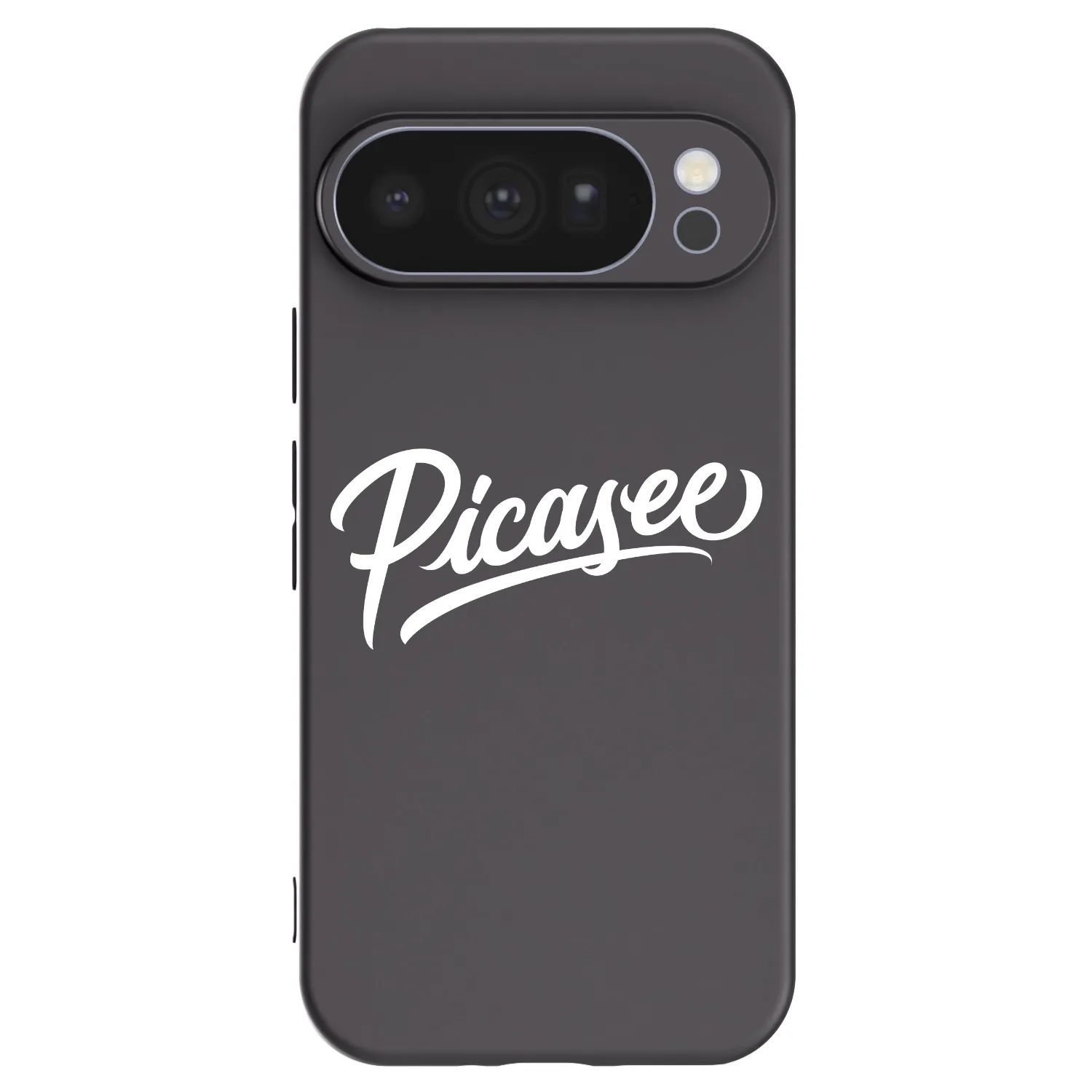 Picasee husă neagră din silicon pentru Google Pixel 10 Pro - Picasee - old logo - white