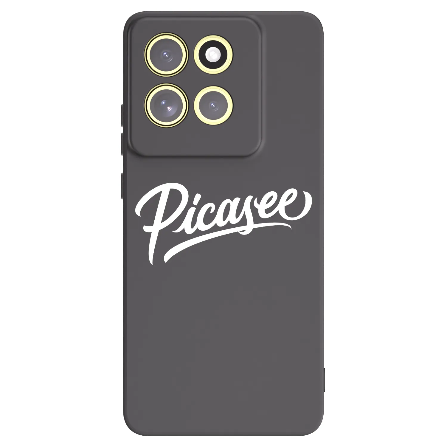 Picasee husă neagră din silicon pentru Motorola Moto G86 Power 5G - Picasee - old logo - white