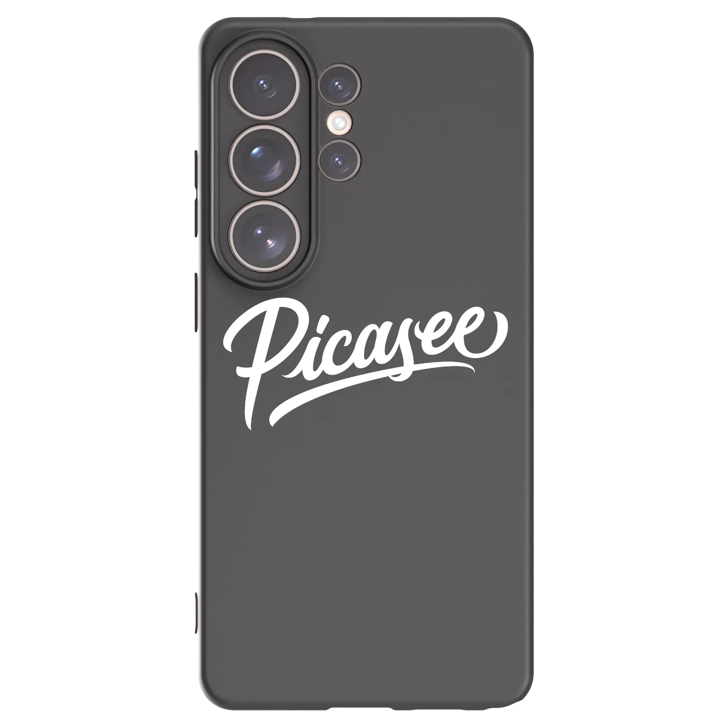 Picasee husă neagră din silicon pentru Samsung Galaxy S26 Ultra - Picasee - old logo - white