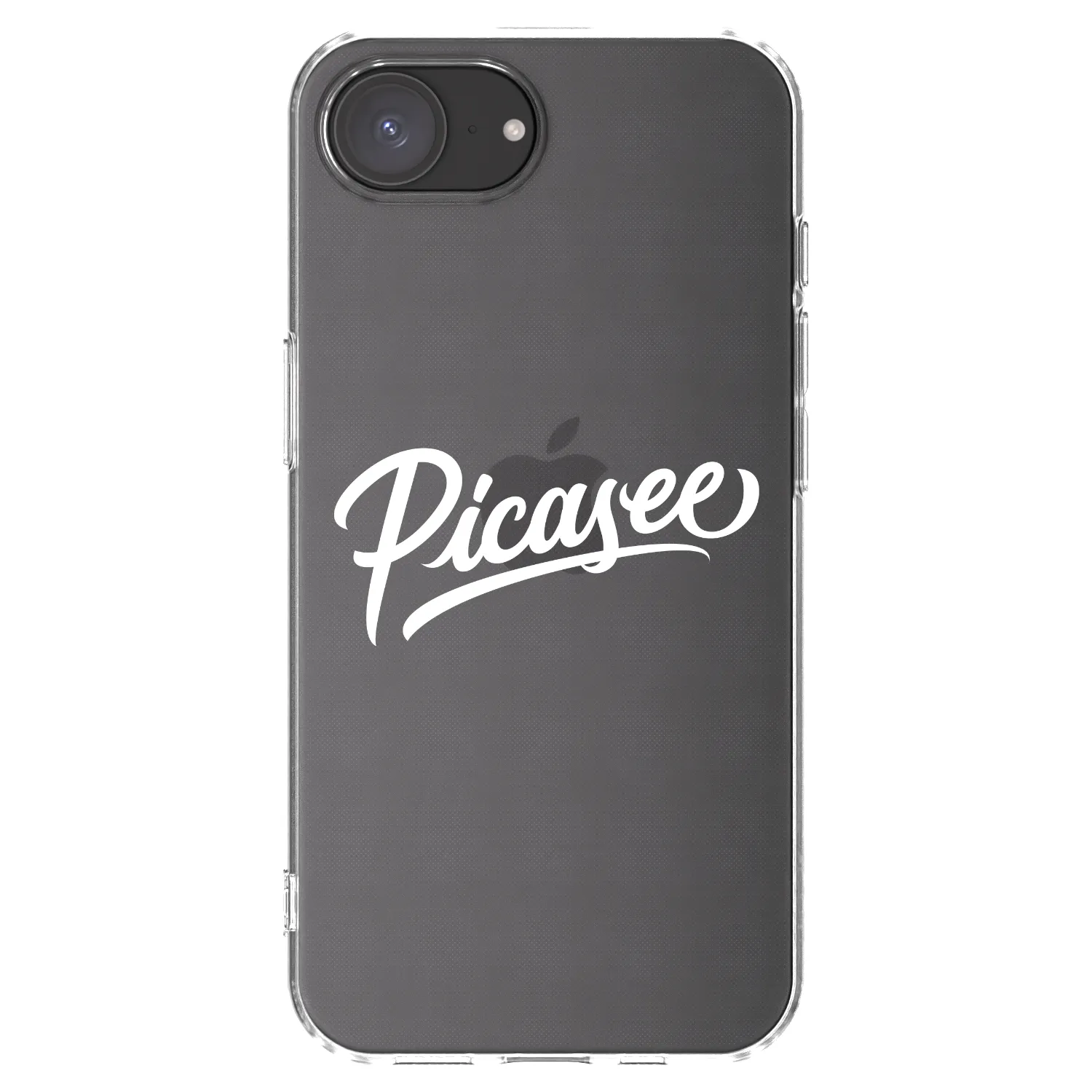 Picasee husă transparentă din silicon pentru Apple iPhone 17e - Picasee - old logo - white