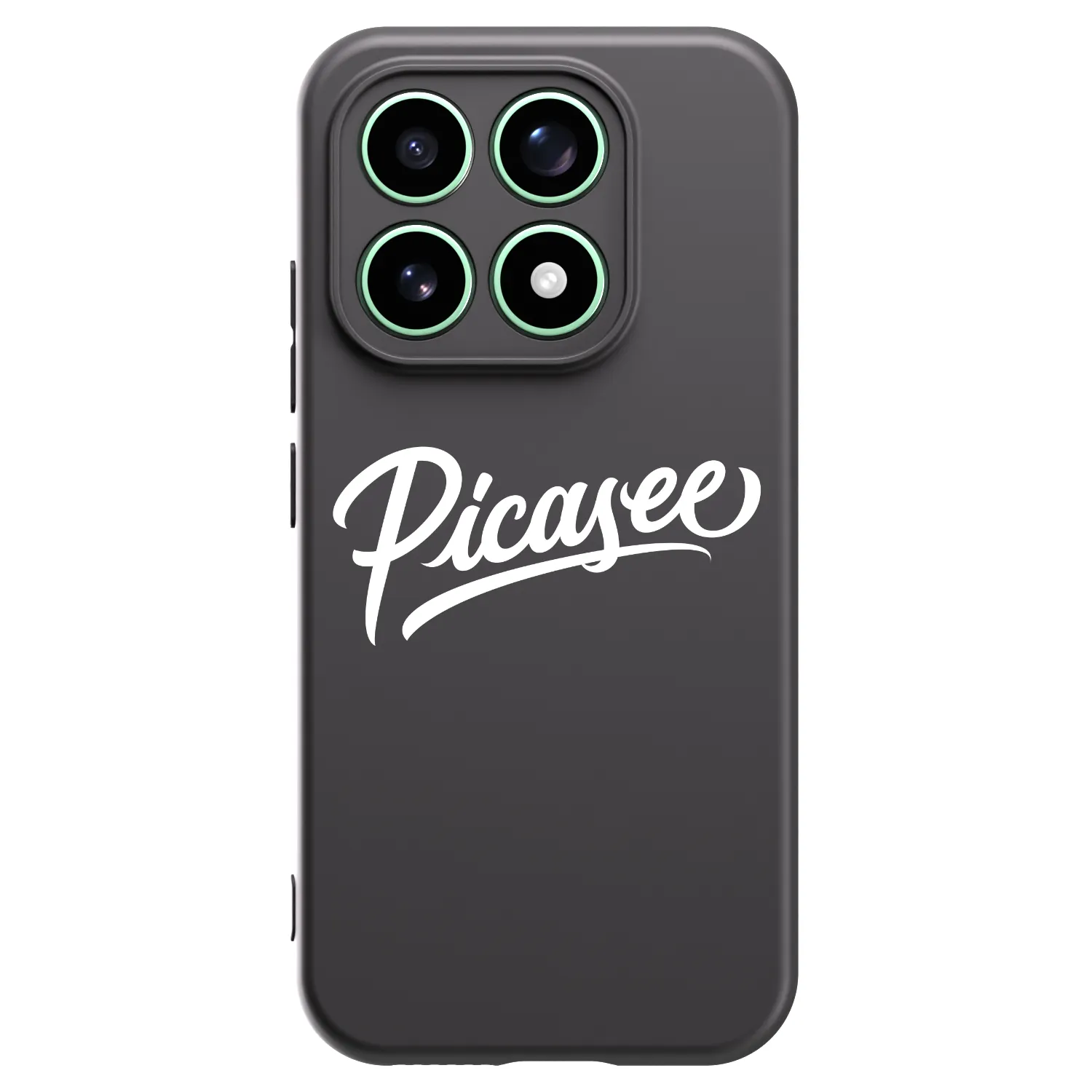 Picasee husă neagră din silicon pentru Xiaomi 17 - Picasee - old logo - white