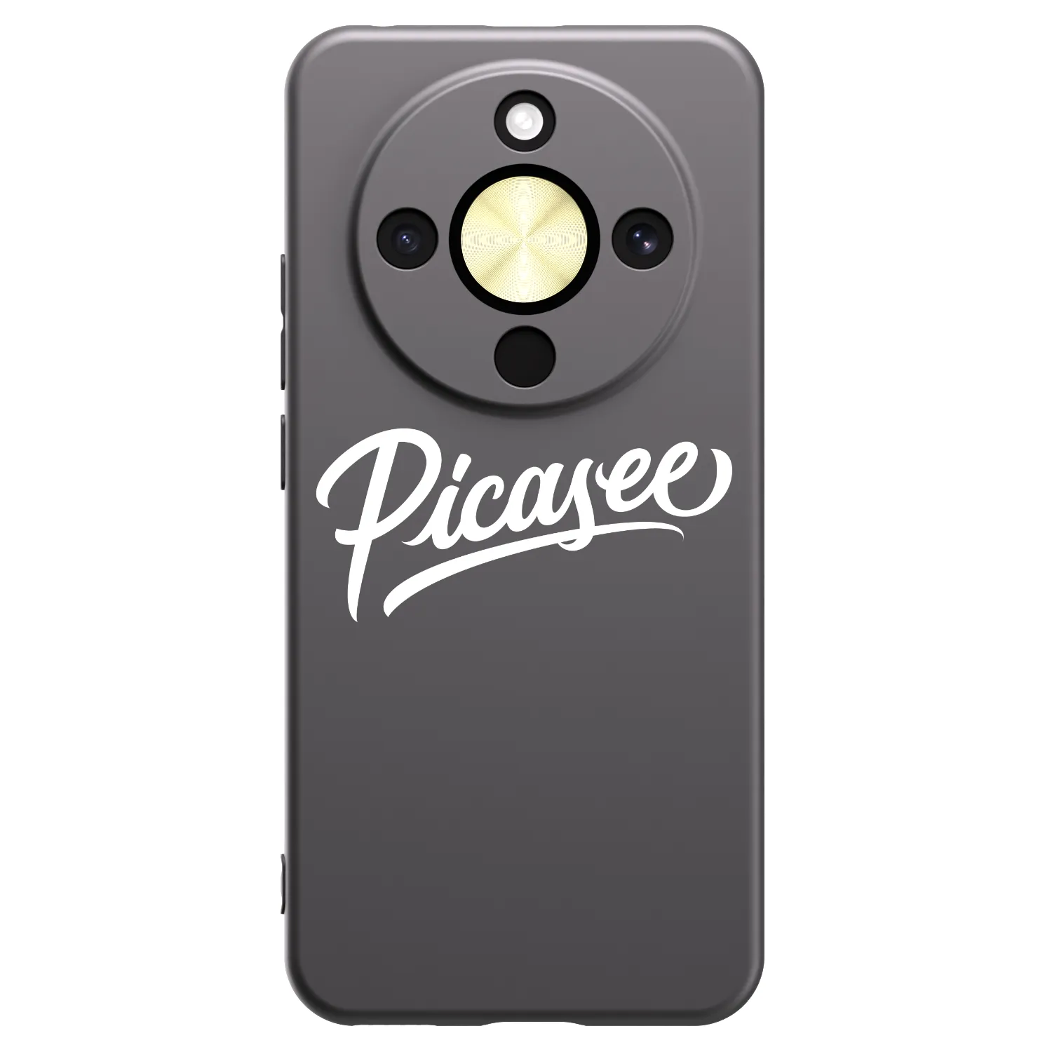 Picasee husă neagră din silicon pentru Honor Magic8 Lite 5G - Picasee - old logo - white