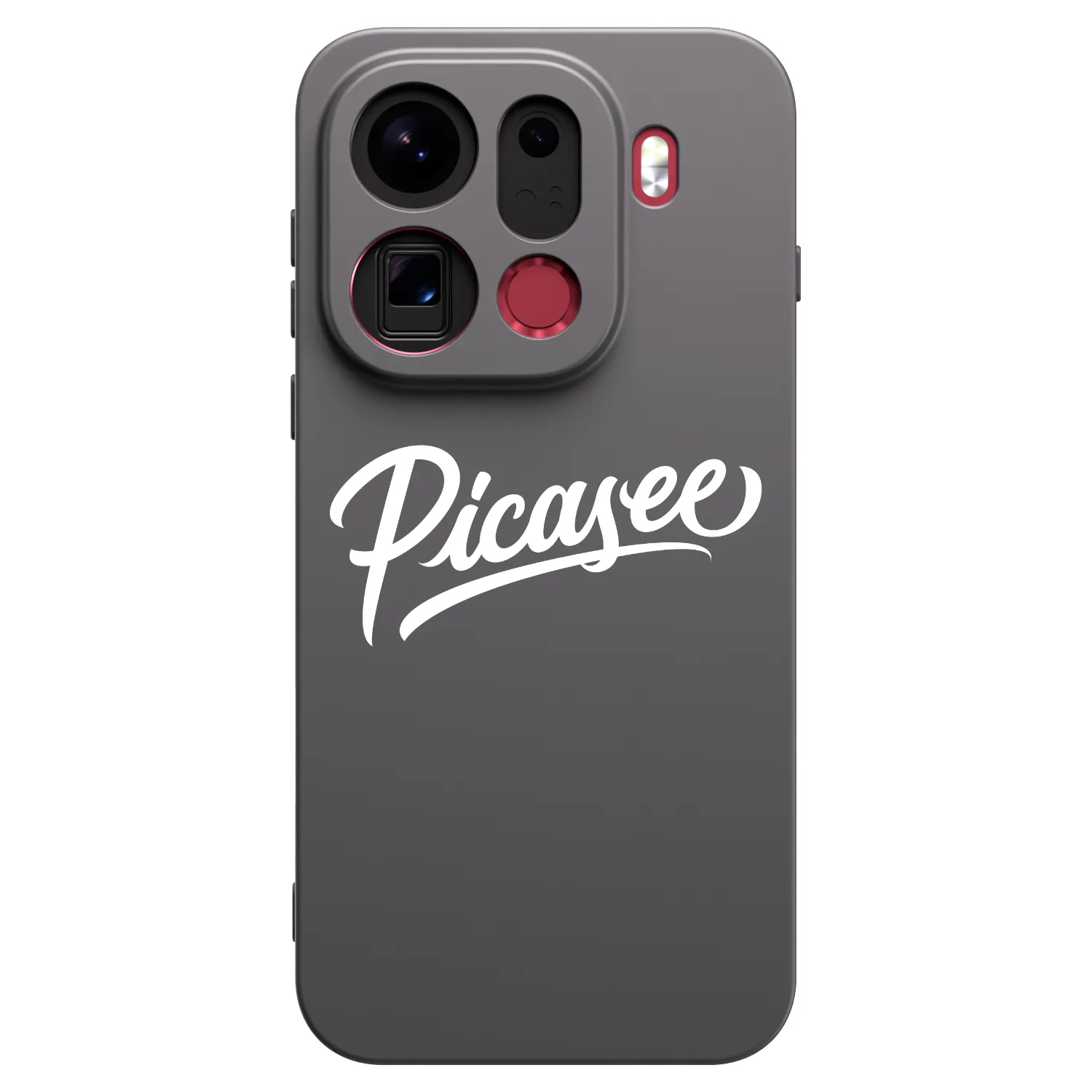 Picasee husă neagră din silicon pentru OPPO Find X9 Pro - Picasee - old logo - white