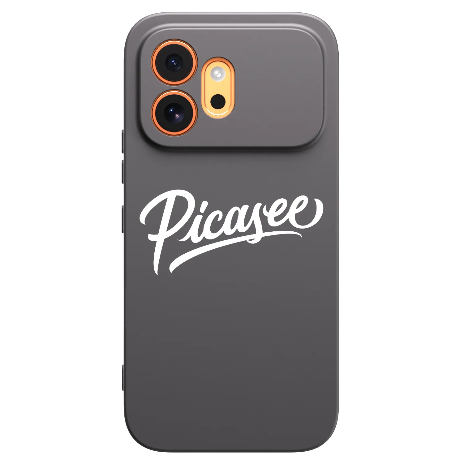 Picasee husă neagră din silicon pentru Honor 600 - Picasee - old logo - white