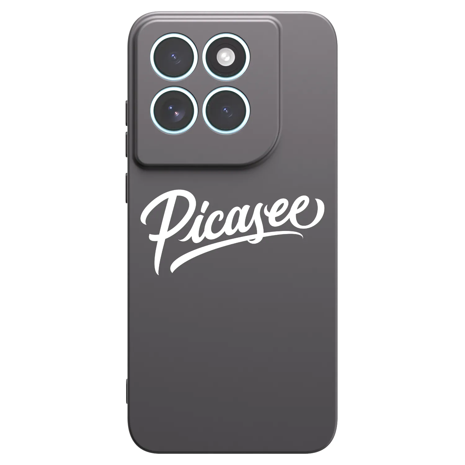 Picasee husă neagră din silicon pentru Motorola Edge 70 Fusion - Picasee - old logo - white