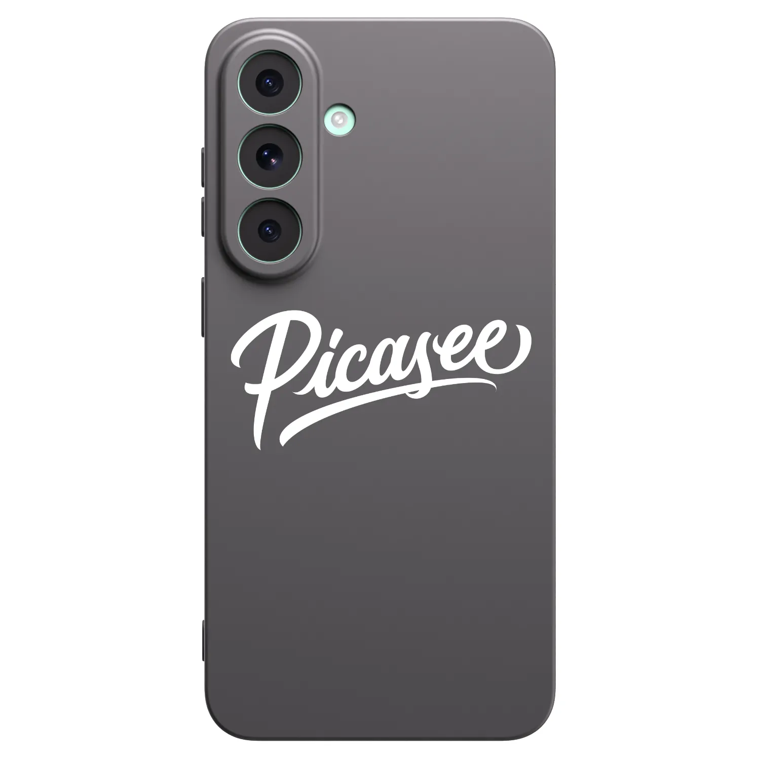 Picasee husă neagră din silicon pentru Samsung Galaxy S26 FE - Picasee - old logo - white