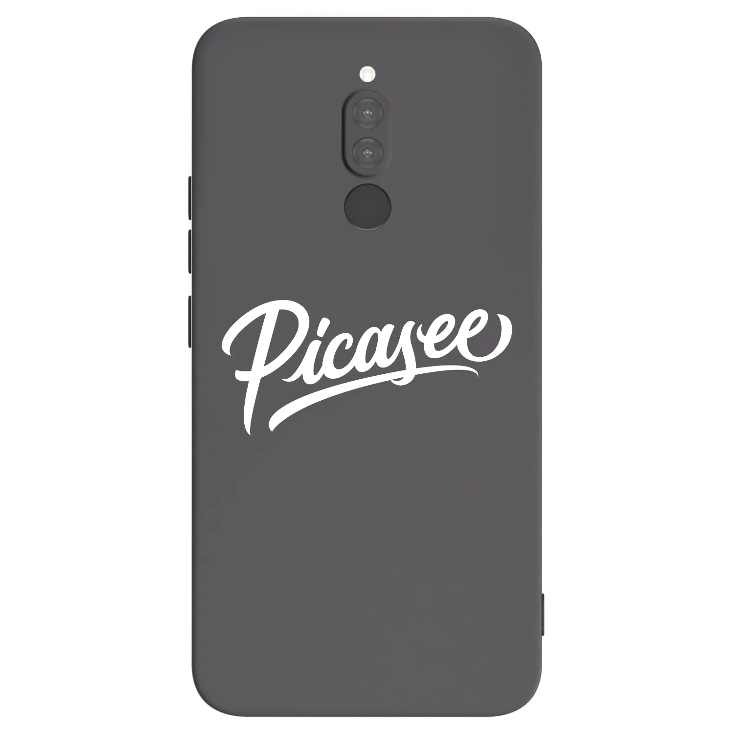 Picasee husă neagră din silicon pentru Xiaomi Redmi 8 - Picasee - old logo - white