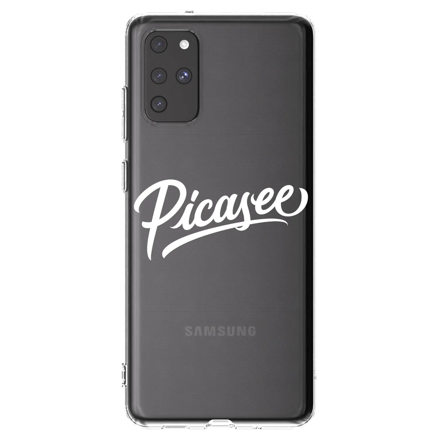 Picasee husă transparentă din silicon pentru Samsung Galaxy S20+ G985F - Picasee - old logo - white