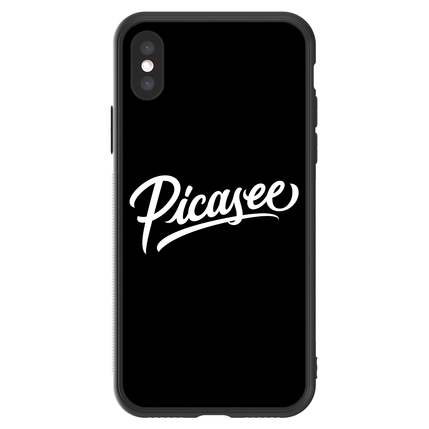 Picasee ULTIMATE CASE pentru Apple iPhone X/XS - Picasee - old logo - white