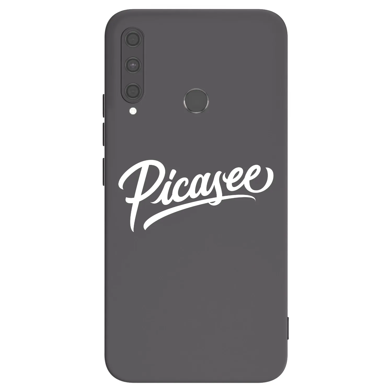 Picasee husă neagră din silicon pentru Huawei P40 Lite E - Picasee - old logo - white