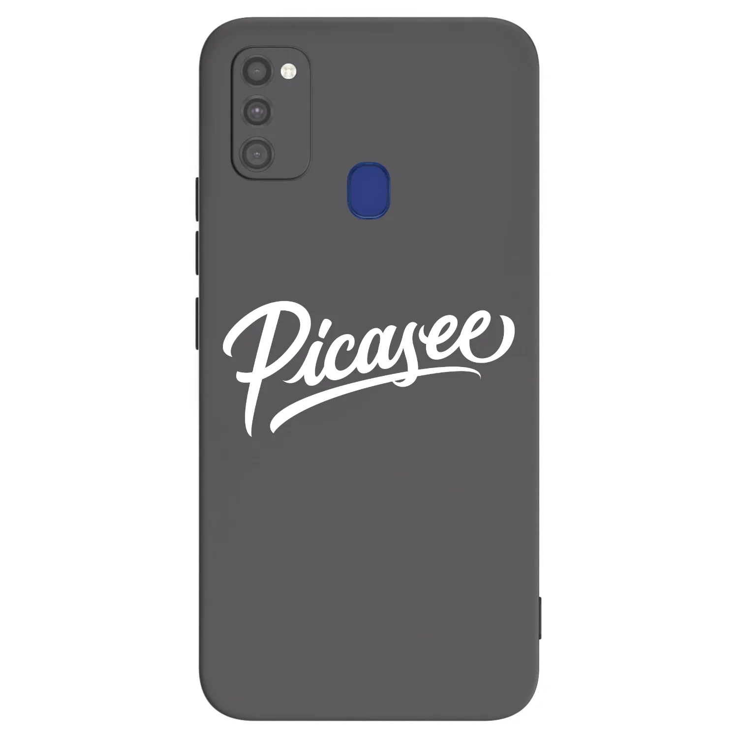 Picasee husă neagră din silicon pentru Samsung Galaxy M21 M215F - Picasee - old logo - white