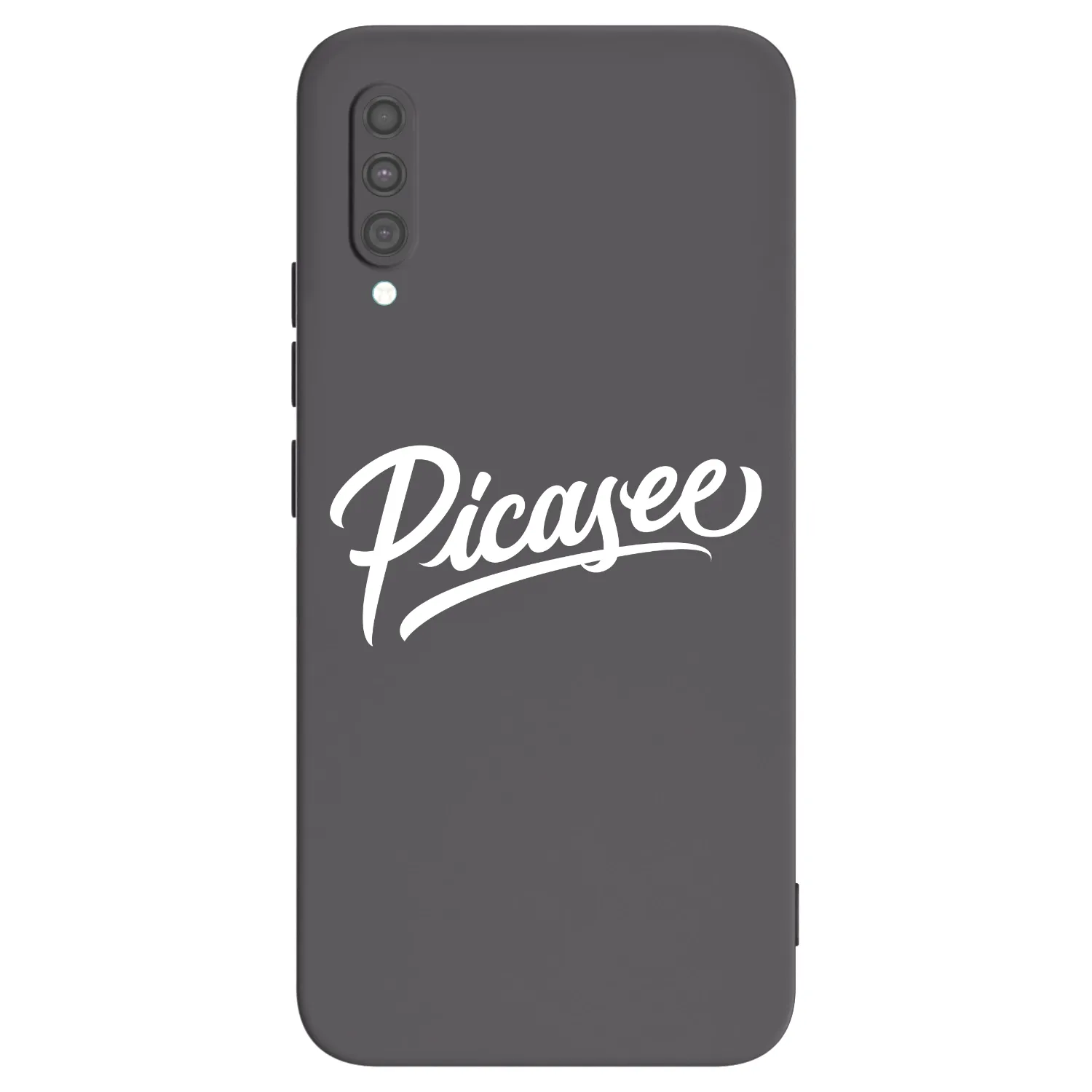 Picasee husă neagră din silicon pentru Samsung Galaxy A30s A307F - Picasee - old logo - white