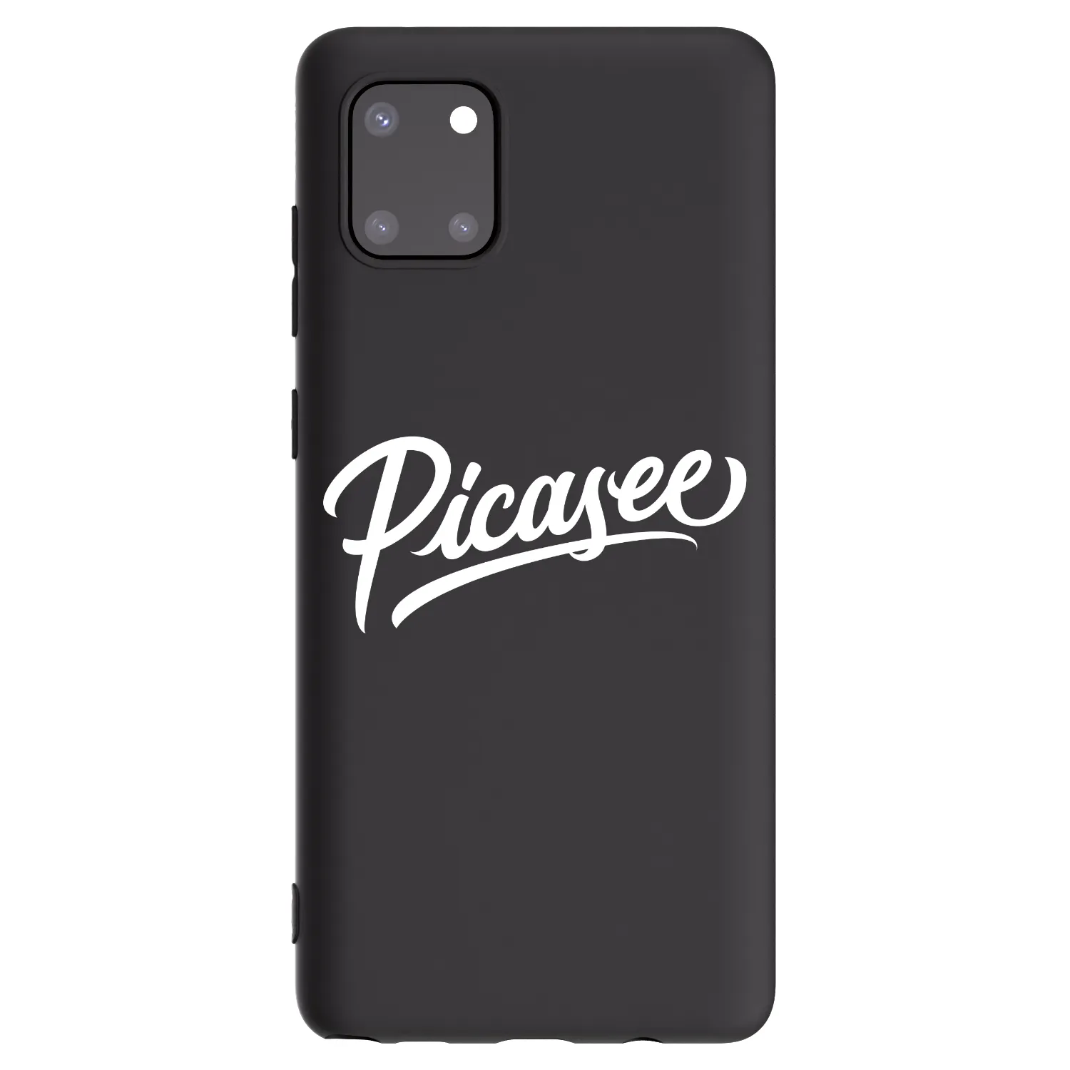 Picasee husă neagră din silicon pentru Samsung Galaxy Note 10 Lite N770F - Picasee - old logo - white