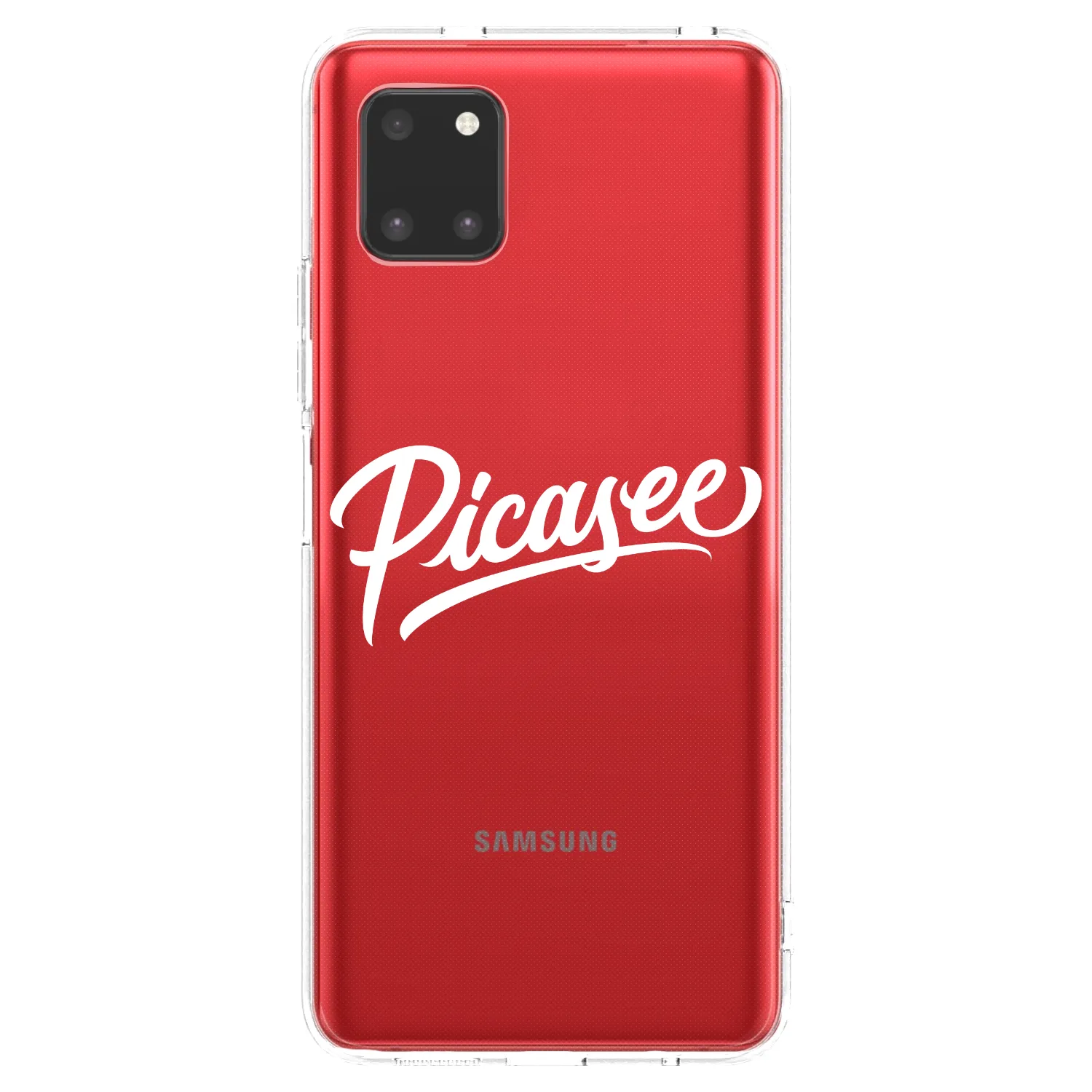 Picasee husă transparentă din silicon pentru Samsung Galaxy Note 10 Lite N770F - Picasee - old logo - white