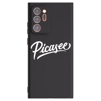 Picasee husă neagră din silicon pentru Samsung Galaxy Note 20 Ultra - Picasee - old logo - white