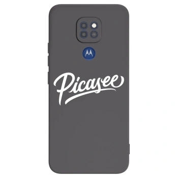 Husă pentru Motorola Moto G9 Play - Picasee - old logo - white