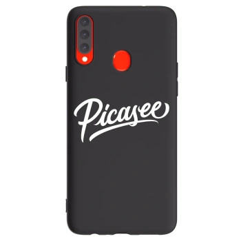 Husă pentru Samsung Galaxy A20s - Picasee - old logo - white
