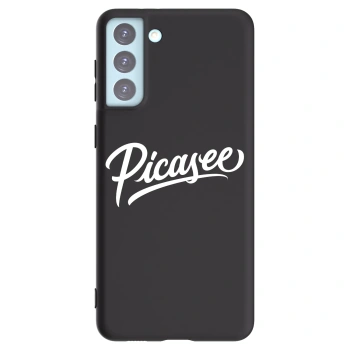 Picasee husă neagră din silicon pentru Samsung Galaxy S21+ 5G G996F - Picasee - old logo - white
