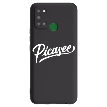 Husă pentru Realme 7i - Picasee - old logo - white
