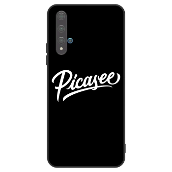Husă pentru Huawei Nova 5T - Picasee - old logo - white