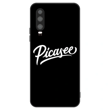 Husă pentru Huawei P30 - Picasee - old logo - white