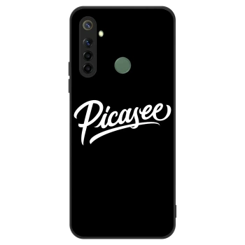 Husă pentru Realme 6i - Picasee - old logo - white