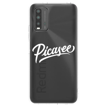 Picasee husă transparentă din silicon pentru Xiaomi Redmi 9T - Picasee - old logo - white