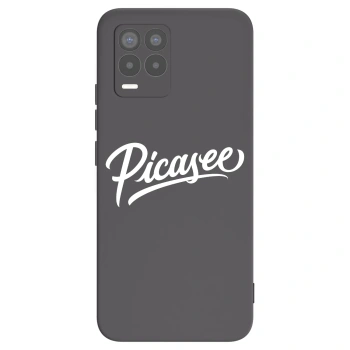 Husă pentru Realme 8 4G - Picasee - old logo - white