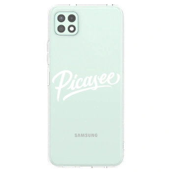 Picasee husă transparentă din silicon pentru Samsung Galaxy A22 A226B 5G - Picasee - old logo - white