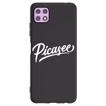 Picasee husă neagră din silicon pentru Samsung Galaxy A22 A226B 5G - Picasee - old logo - white